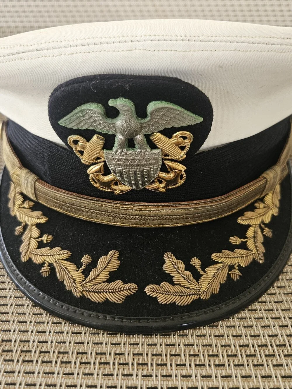 US NAVY CAP, VINTAGE MILITARY HAT